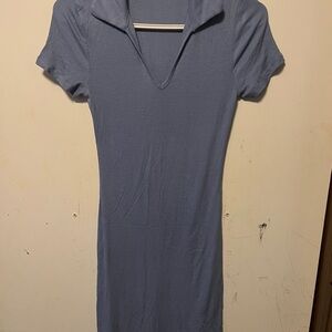 New Blue Short Sleeve Dress size S
